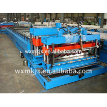 Colored glazed tile forming machine